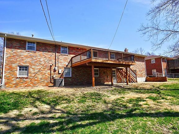 Back yard and deck.