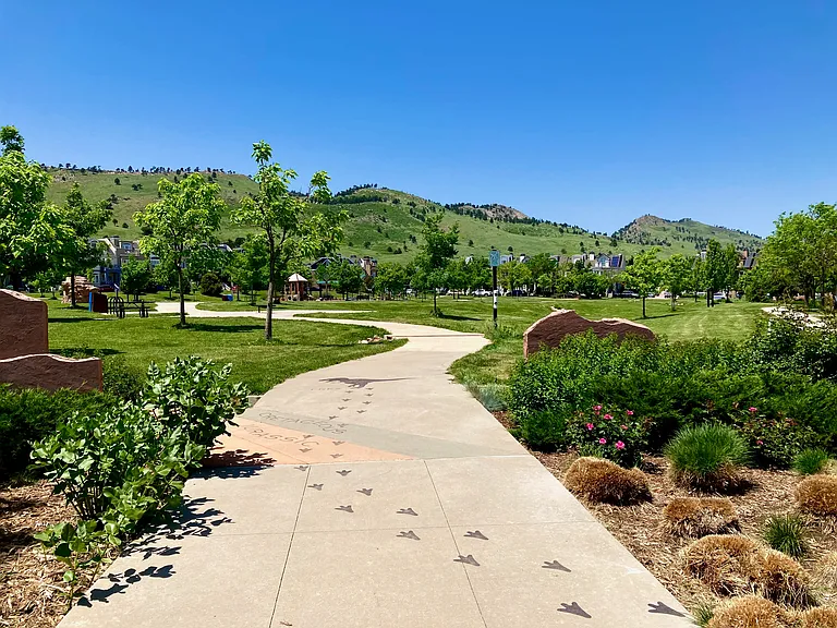 Beautifully maintained neighborhood park.
