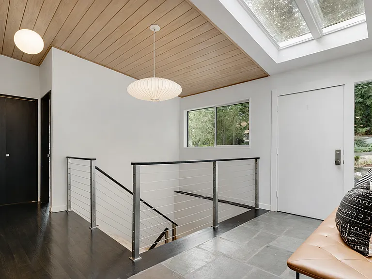 entry way with keyless digital entry