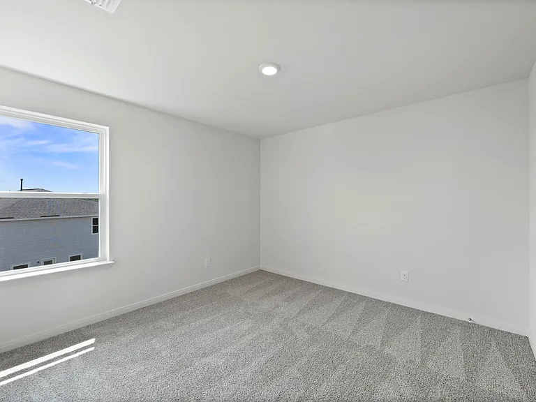 The secondary bedrooms are a perfect space for children's bedrooms or guest rooms.