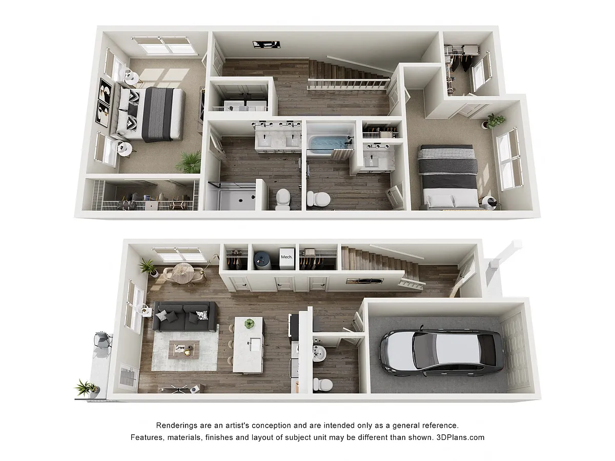 Floor plan B3A