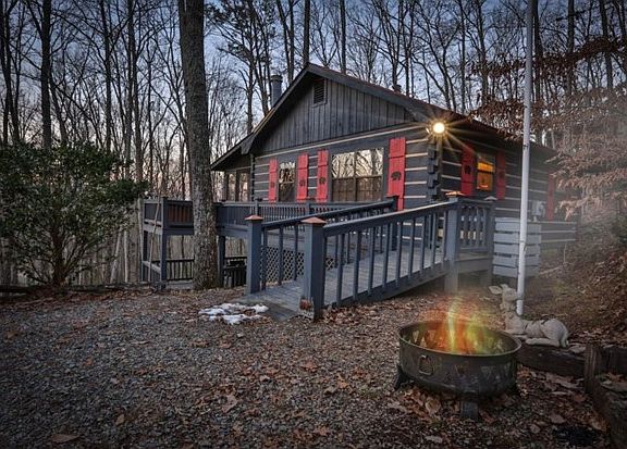 Early morning house view