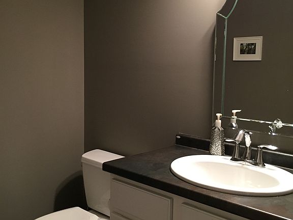 first floor half bath
