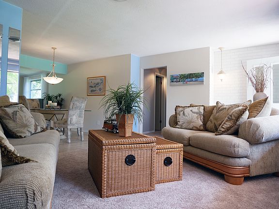 bright sunny open floor plan