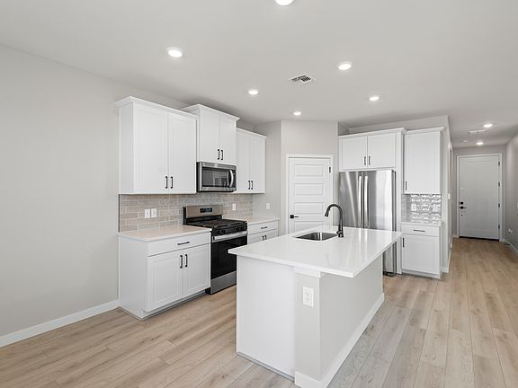 A chef-ready kitchen awaits.