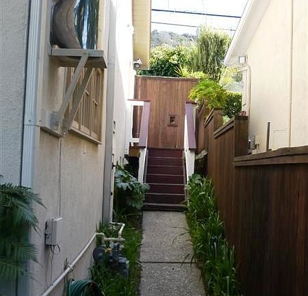 Security private gate to residence