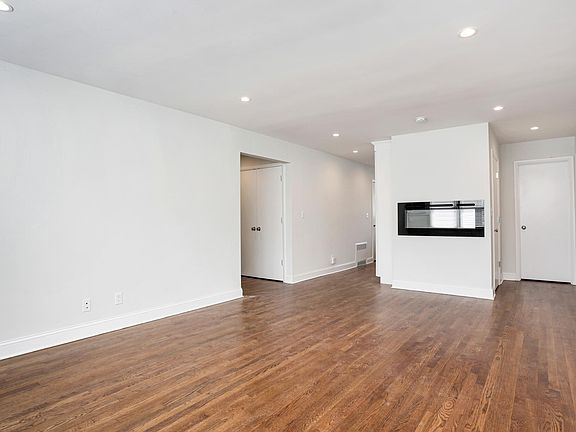 Living Room with Modern Gas Fireplace