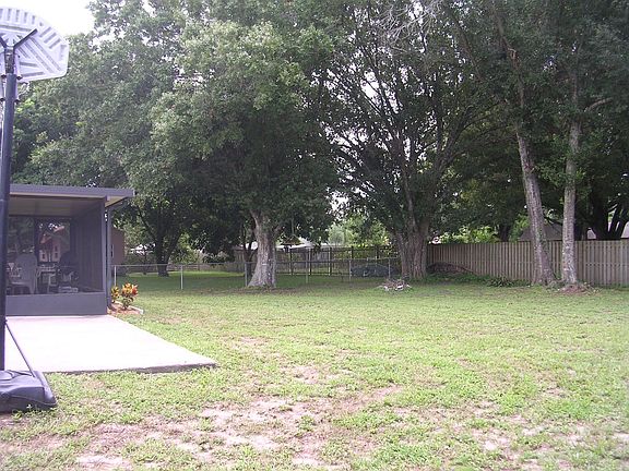 Huge Fenced in backyard.