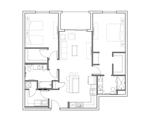 Floor plan Spritz (B3)