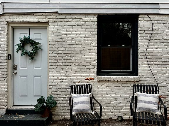 Private entrance to unit is on the side of the home.