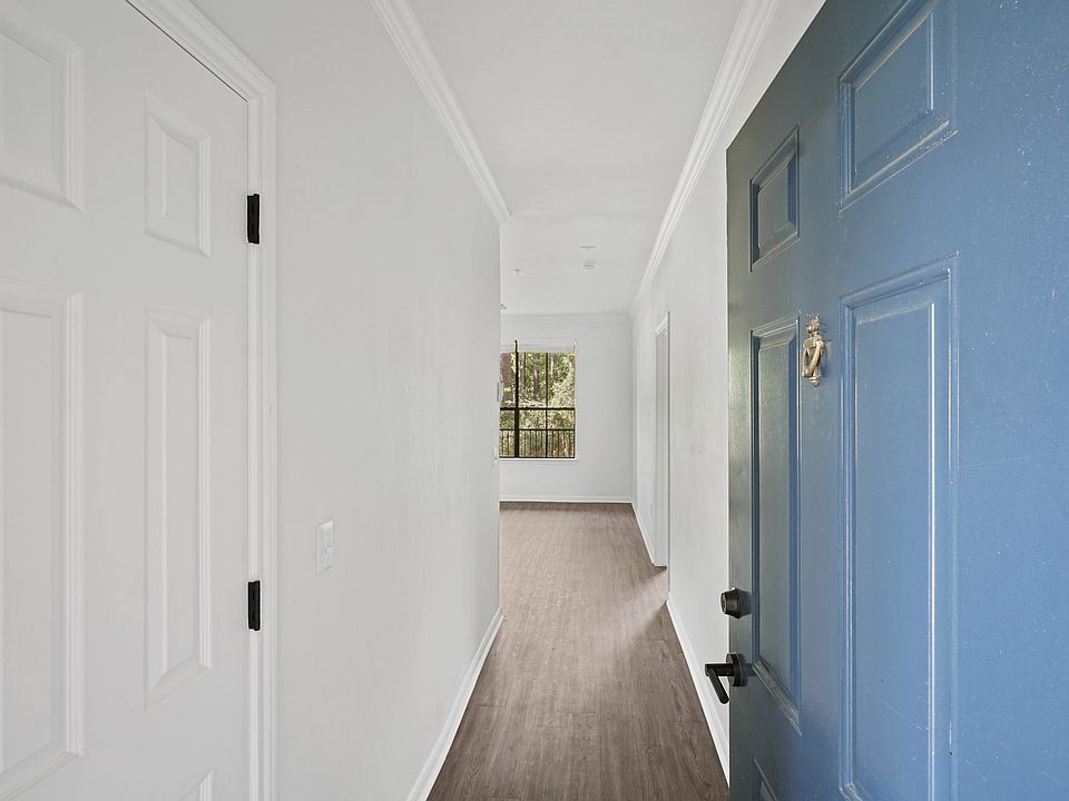 Door Entrance with Long Hallway