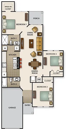 Floor plan Sabal