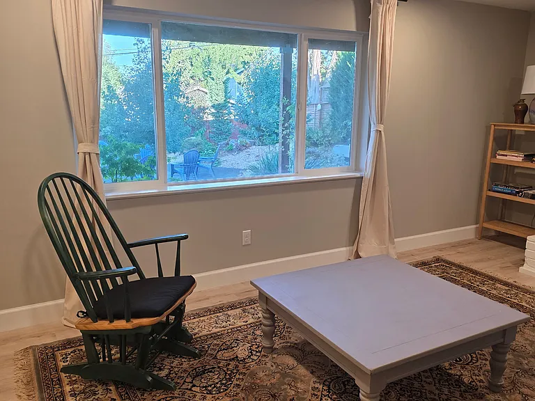 Living room view.