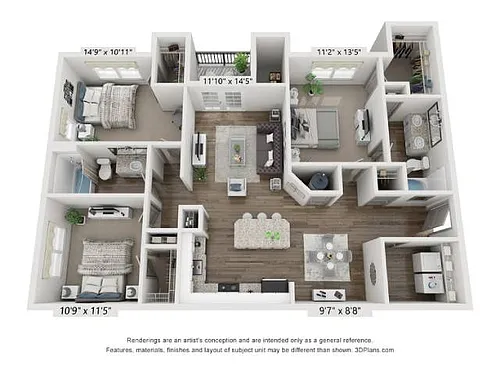 Floor plan C2A