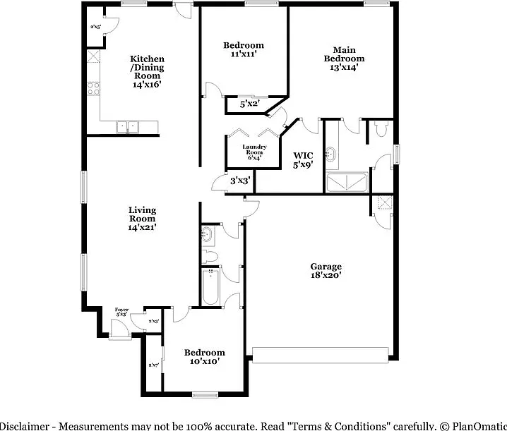 3 bed, 2.0 bath, 1434 sqft, $2,095 — Photo 2