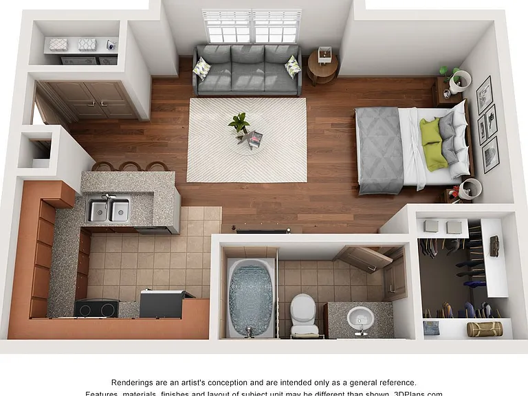 Montage at Cinco Ranch - The Lenox - 1 Beds - 1 Baths - 516 Sq. ft.