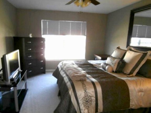 Master Bedroom with Overhead Fan