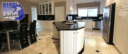 Marble & Stainless Steel Appliances