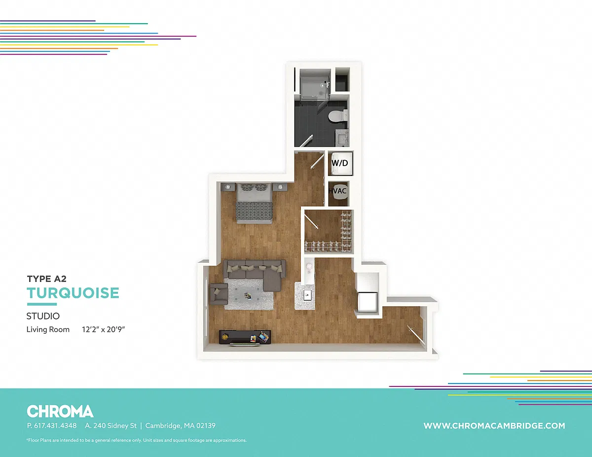 Floor plan Turquoise