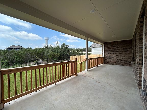 Covered patio