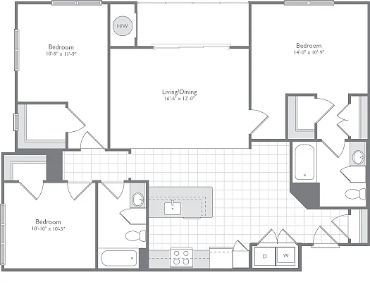 Floor plan C2A