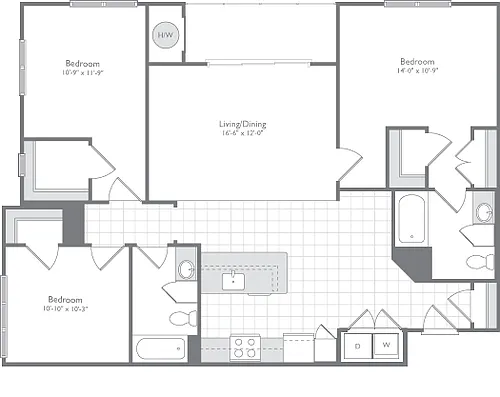 Floor plan C2A