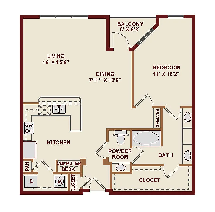 Floor plan A7