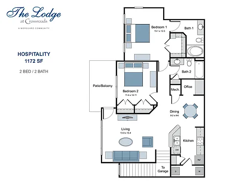 Floor plan Hospitality