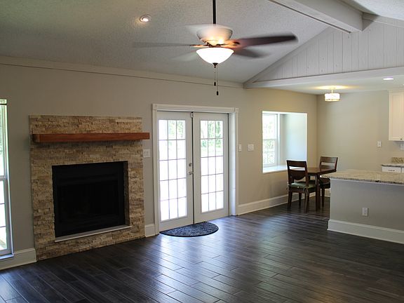 Fire Place & French Doors