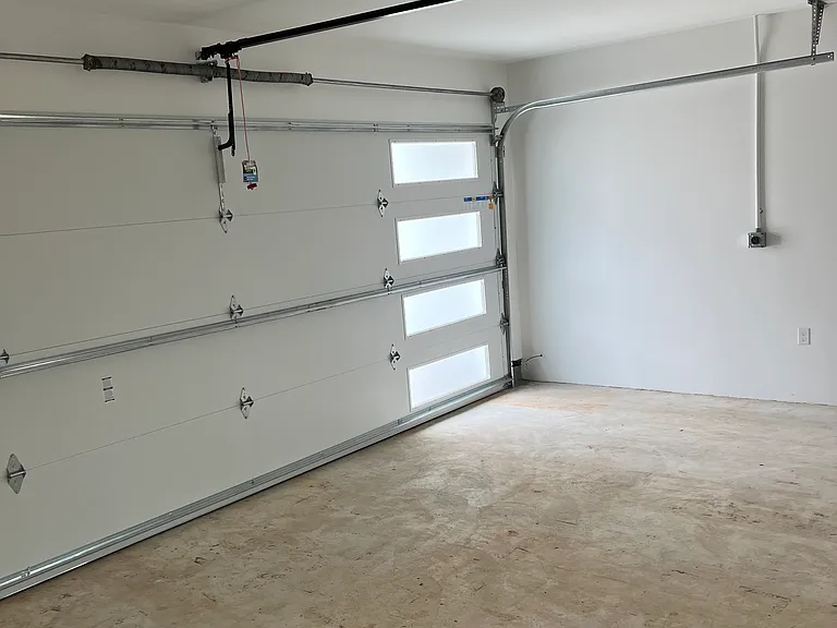 Two car garage
