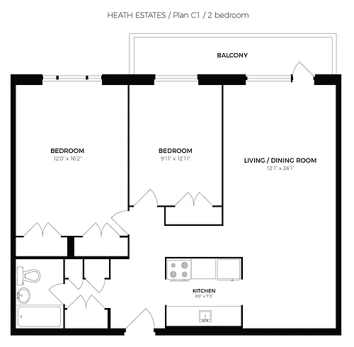 Floor plan 303