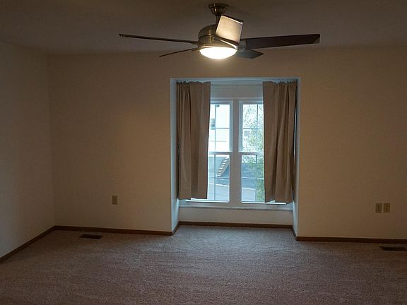 Master bedroom with walk-in closet
