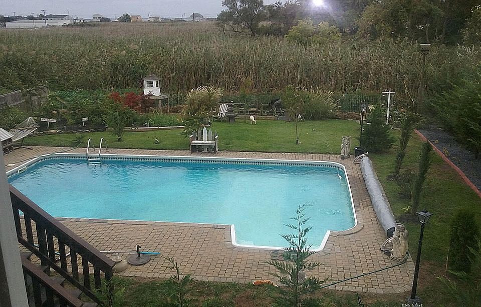 Large pool 36' by 18' salt water