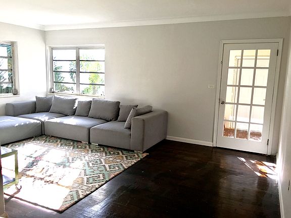 French door connecting to the Florida room lets in lots of n