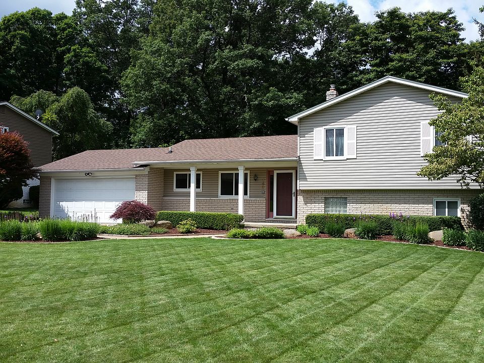 Front yard of home