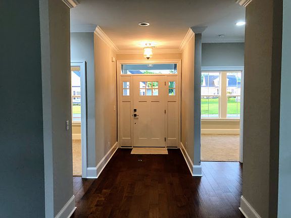 Front hall with view of 2 BR