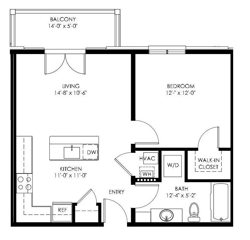 Floor plan Napoli