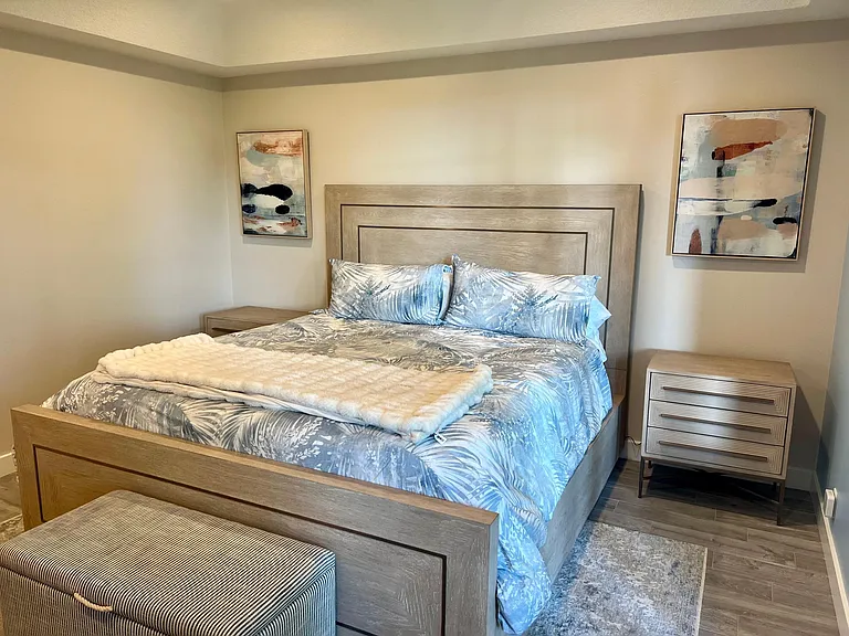 Primary bedroom with ensuite