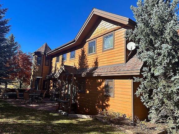 Side with patio