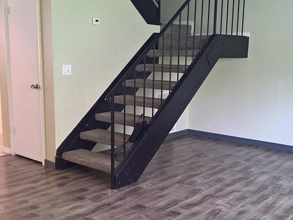 stairs to bedrooms, loft