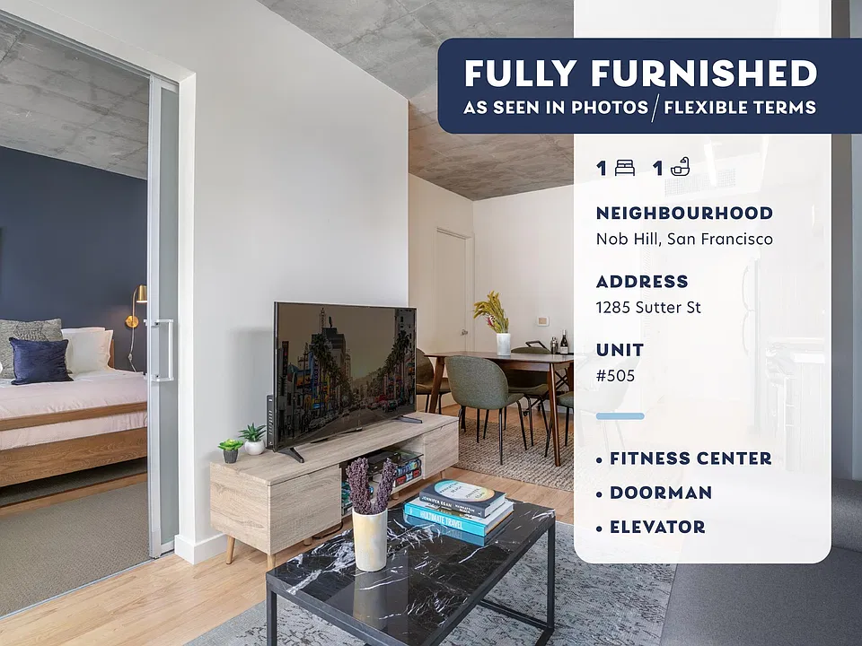 1285 Sutter St, Apt #505, San Francisco