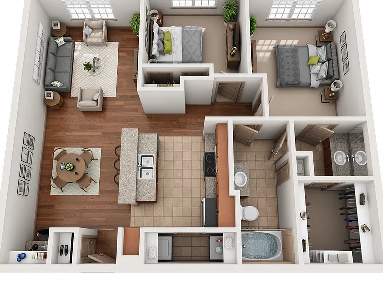 Montage at Cinco Ranch - The James - 1 Beds - 1 Baths - 965 Sq. ft.