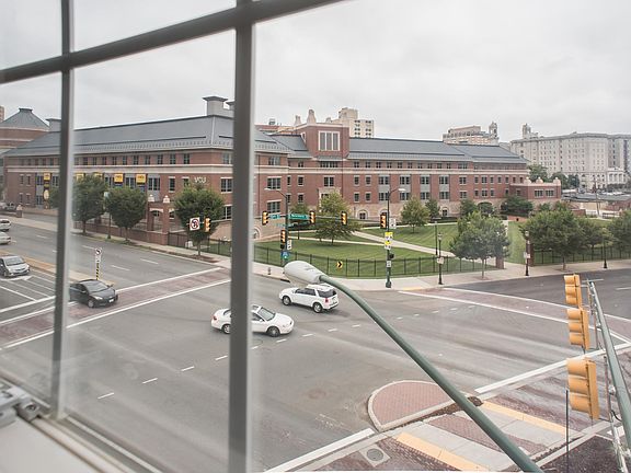 View from apartment window