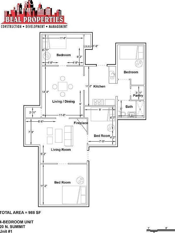 1 bed, 200 sqft, $630 — Photo 2