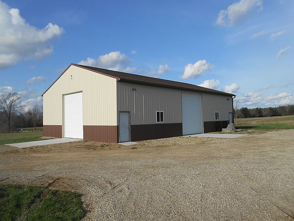 Pole Barn - newly cemented