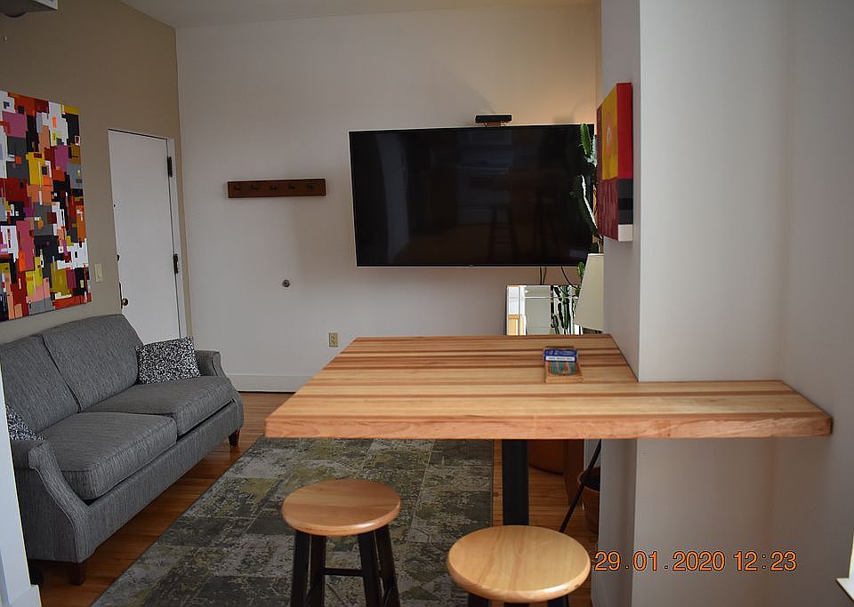 Maple butcher block table