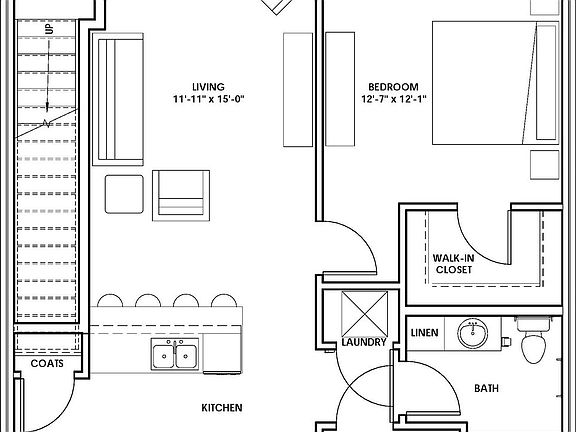 2nd image of N63W23217 Main St #1B-1Ba-819Sqft