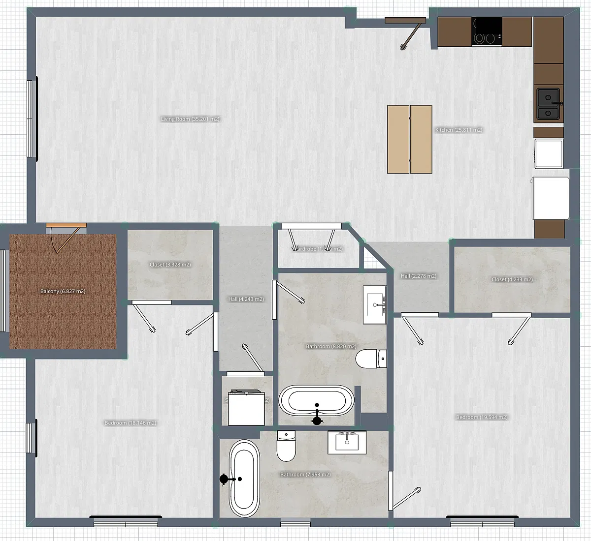 Floor plan Plan 6