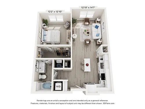 Floor plan A1