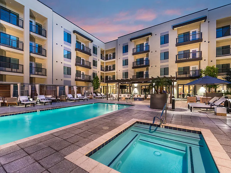 Outdoor Swimming Pool and Hot Tub